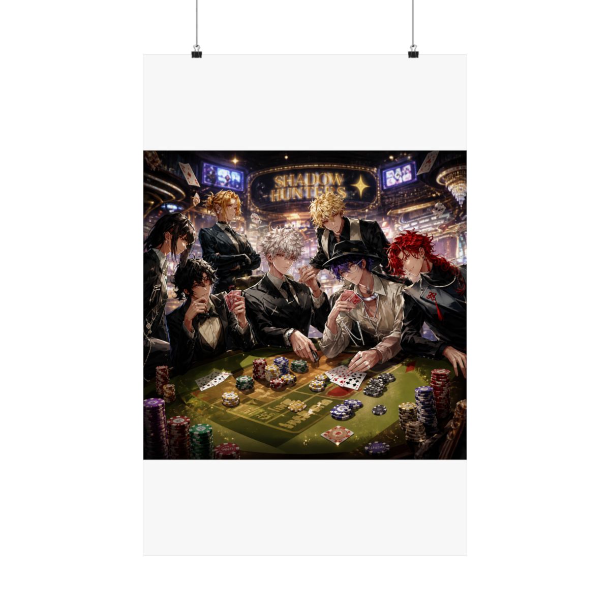SaleLimitedPre-ownedPre-orderBack-orderOrder ClosedAnime "Link Click" Shadow Hunters Series Clear File w/Handle & Poster Setbilibili840 JPY - alternate angle 1, merchandise