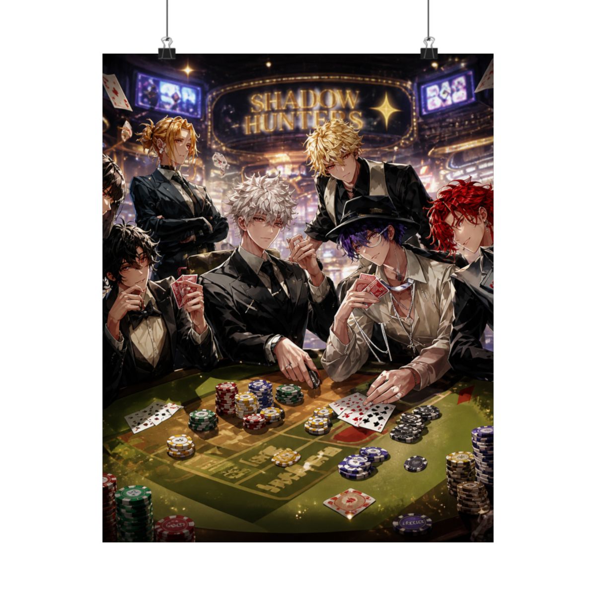 SaleLimitedPre-ownedPre-orderBack-orderOrder ClosedAnime "Link Click" Shadow Hunters Series Clear File w/Handle & Poster Setbilibili840 JPY - alternate angle 4, merchandise