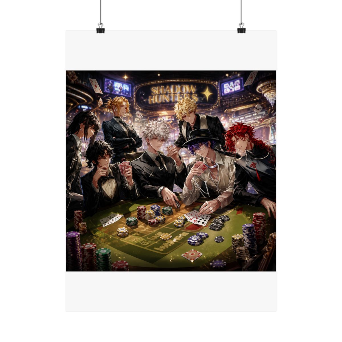 SaleLimitedPre-ownedPre-orderBack-orderOrder ClosedAnime "Link Click" Shadow Hunters Series Clear File w/Handle & Poster Setbilibili840 JPY - alternate angle 3, merchandise