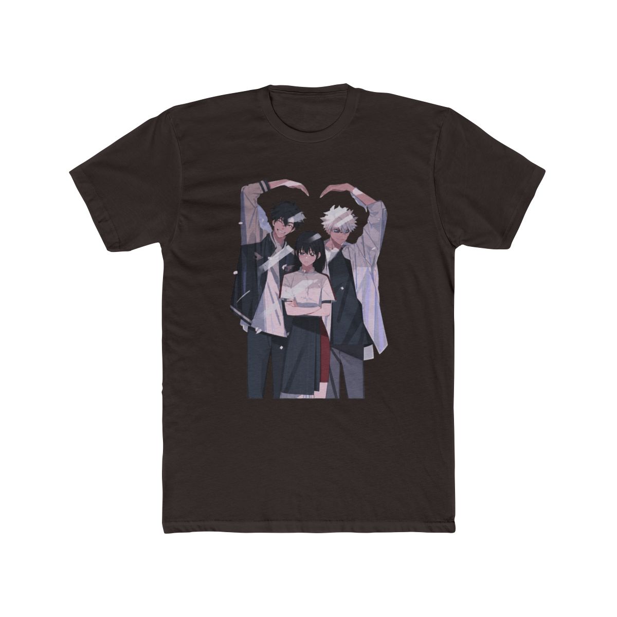 Link Click Trio Love T Shirt | Link Click Merch - alternate angle 2, merchandise