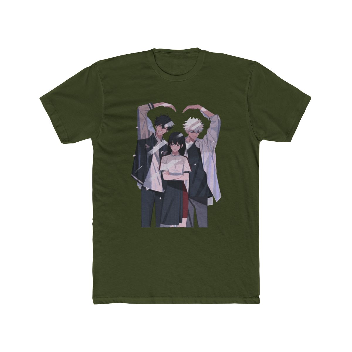Link Click Trio Love T Shirt | Link Click Merch - alternate angle 5, merchandise