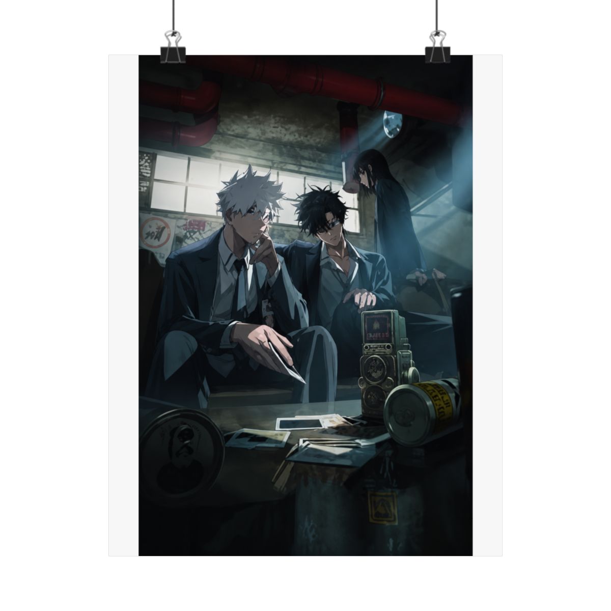 TRNNI Link Click Anime LuGuang Cheng Xiaoshi 2 Posters Poster Bedroom Decor Office Room Decor Gift, Wall Art Decor Printing Paintings Living Room Bar Modern Decorative Poster 16x24inchs(40x60cm) - alternate angle 5, merchandise