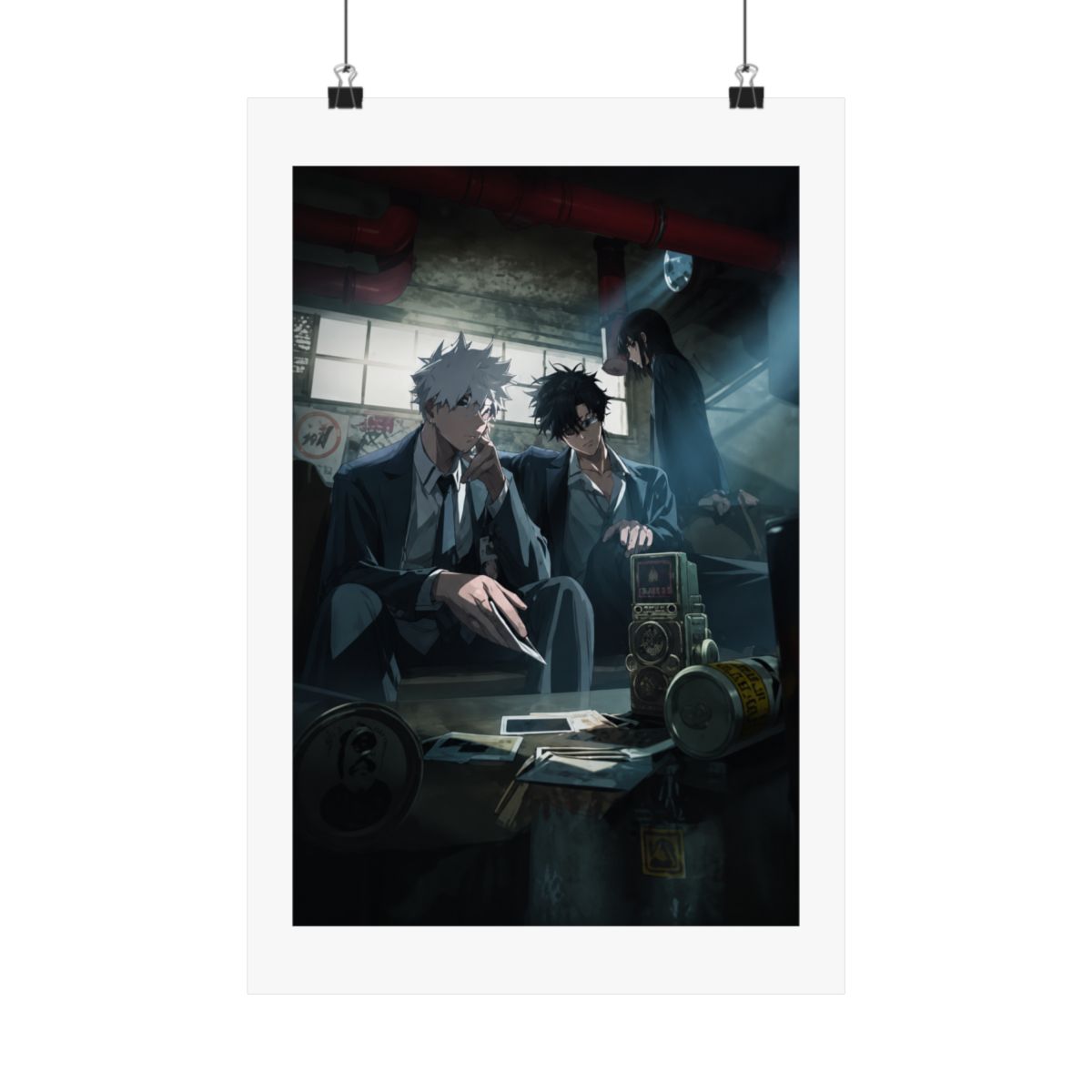 TRNNI Link Click Anime LuGuang Cheng Xiaoshi 2 Posters Poster Bedroom Decor Office Room Decor Gift, Wall Art Decor Printing Paintings Living Room Bar Modern Decorative Poster 16x24inchs(40x60cm) - alternate angle 4, merchandise