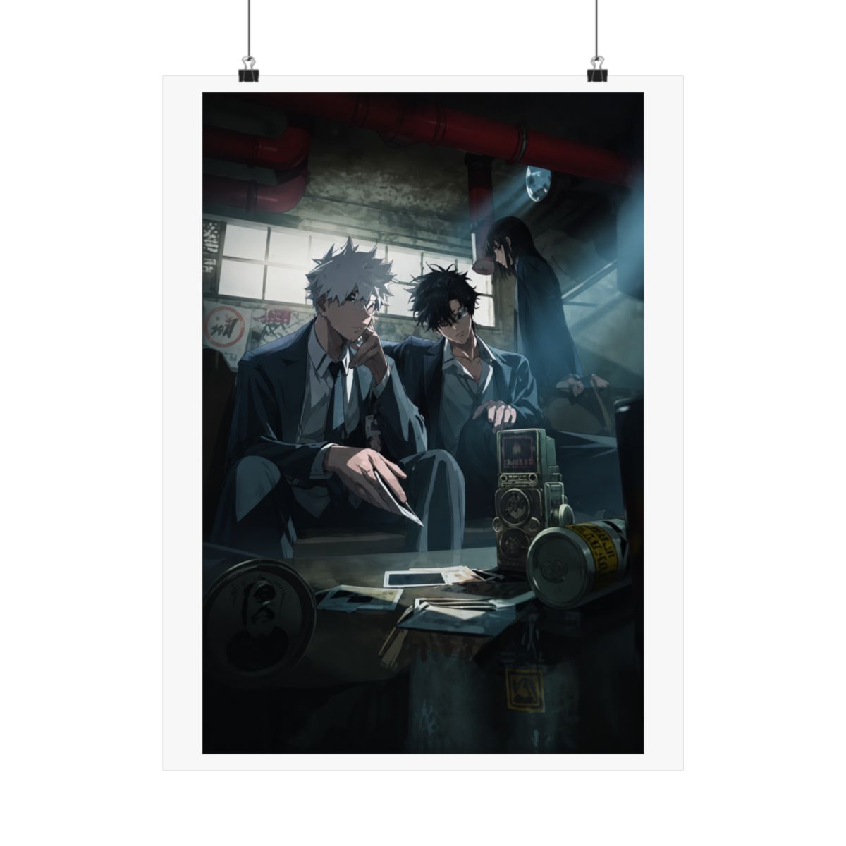 TRNNI Link Click Anime LuGuang Cheng Xiaoshi 2 Posters Poster Bedroom Decor Office Room Decor Gift, Wall Art Decor Printing Paintings Living Room Bar Modern Decorative Poster 16x24inchs(40x60cm) - alternate angle 2, merchandise