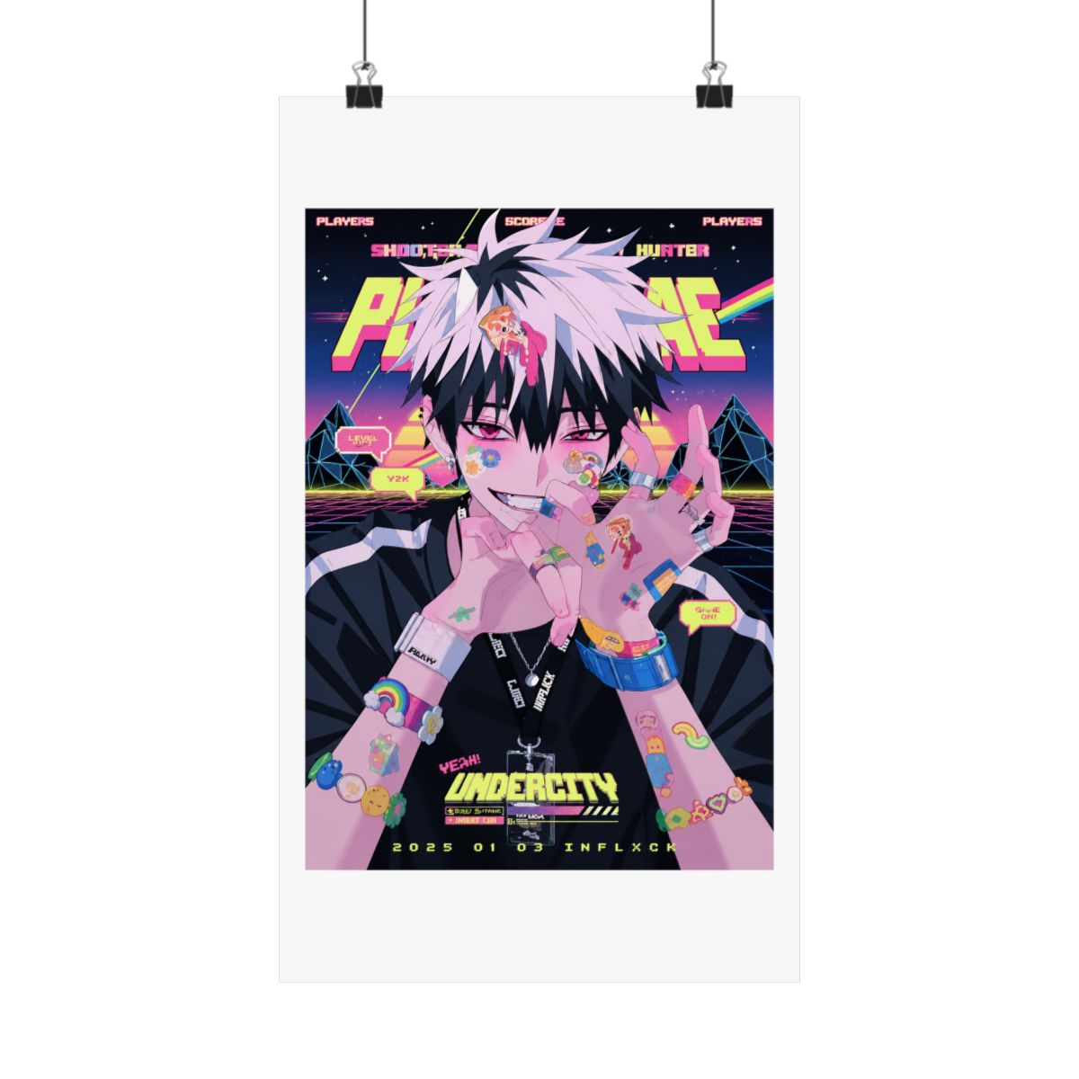 Link Click Anime LuGuang Cheng Xiaoshi 9 Posters Poster Bedroom Decor Office Room Decor Gift, Wall Art Decor Printing Paintings Living Room Bar Modern Decorative Poster 12x18inchs(30x45cm) - Official Posters & Wall Art merchandise