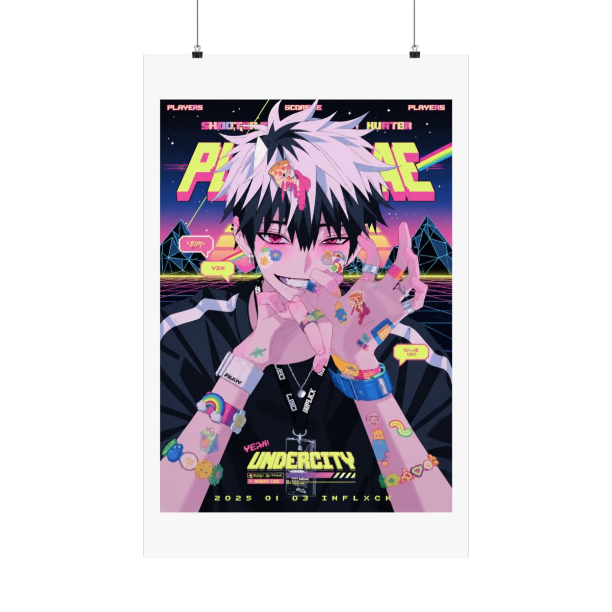 Link Click Anime LuGuang Cheng Xiaoshi 9 Posters Poster Bedroom Decor Office Room Decor Gift, Wall Art Decor Printing Paintings Living Room Bar Modern Decorative Poster 12x18inchs(30x45cm) - alternate angle 1, merchandise