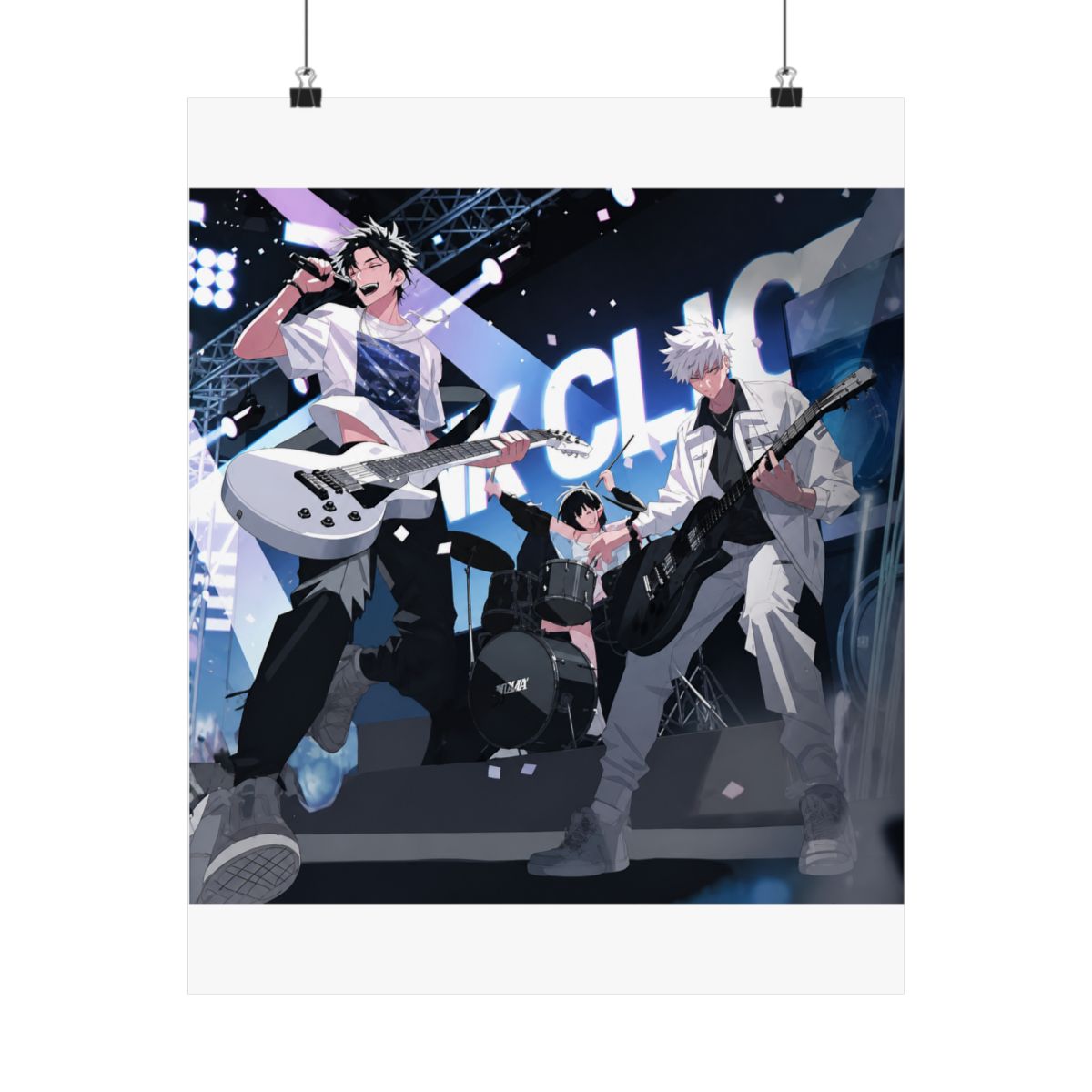 Link Click Anime LuGuang Cheng Xiaoshi 4 Posters Poster Bedroom Decor Office Room Decor Gift, Wall Art Decor Printing Paintings Living Room Bar Modern Decorative Poster 16x16inch(40x40cm) - alternate angle 2, merchandise