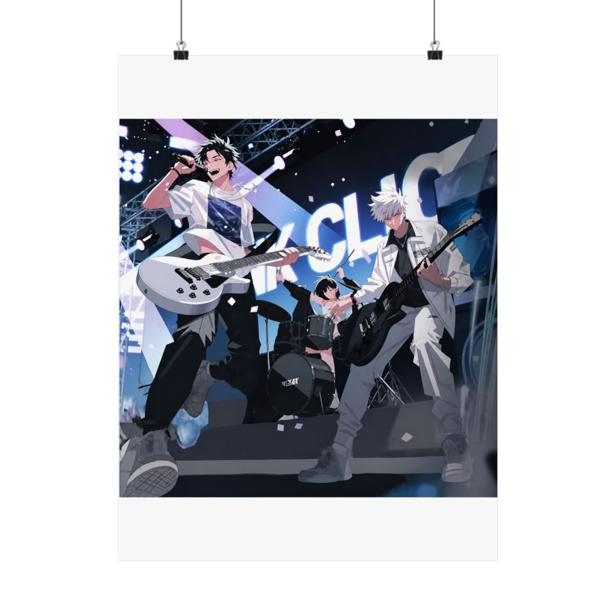 Link Click Anime LuGuang Cheng Xiaoshi 4 Posters Poster Bedroom Decor Office Room Decor Gift, Wall Art Decor Printing Paintings Living Room Bar Modern Decorative Poster 16x16inch(40x40cm) - alternate angle 1, merchandise