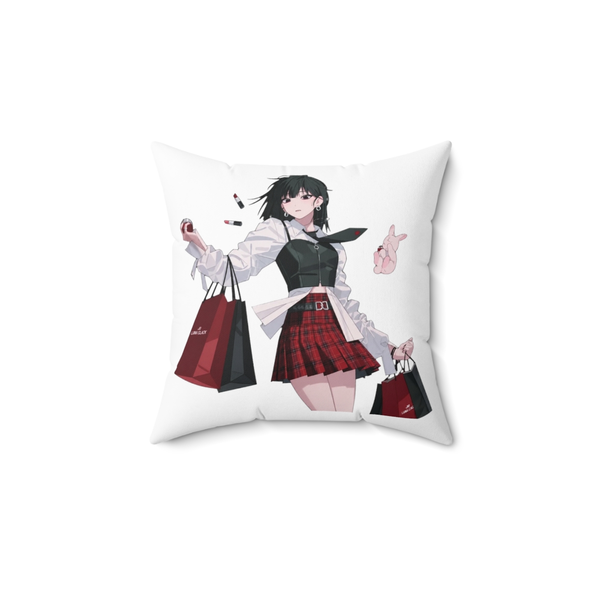 Anime Link Click Qiao Ling Throw Pillow