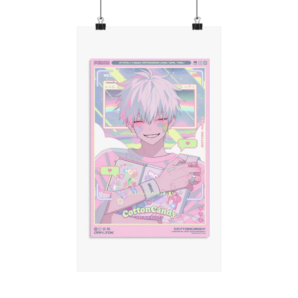 Link Click Anime LuGuang Posters Poster Bedroom Decor Office Room Decor Gift, Wall Art Decor Printing Paintings Living Room Bar Modern Decorative Poster 12x18inchs(30x45cm) - Official Posters & Wall Art merchandise