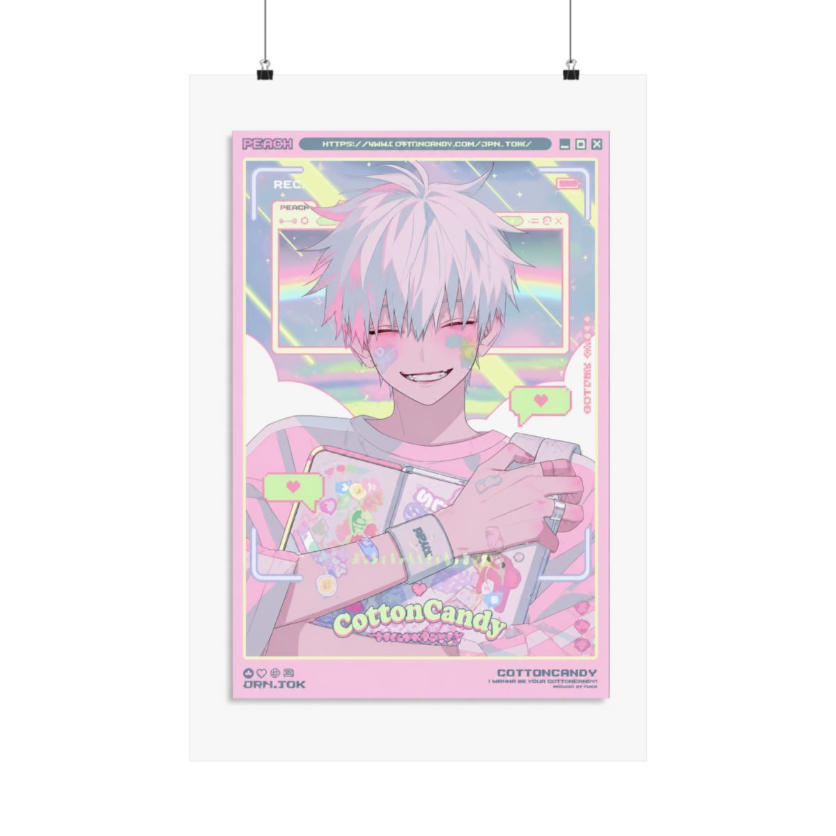 Link Click Anime LuGuang Posters Poster Bedroom Decor Office Room Decor Gift, Wall Art Decor Printing Paintings Living Room Bar Modern Decorative Poster 12x18inchs(30x45cm)